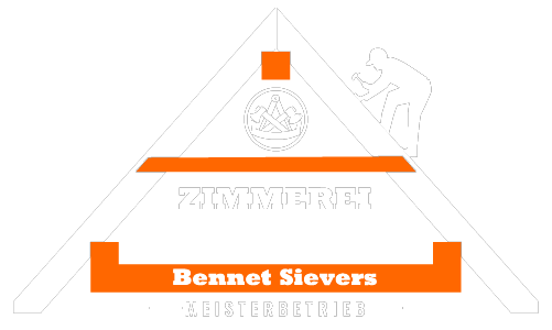 Zimmerei Bennet Sievers Logo weiss